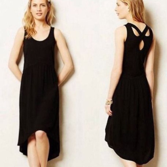 Anthropologie Dresses & Skirts - HP🎉Anthropologie Left of Center flowy black dress